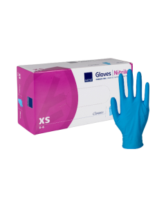 Nitriilikäsine ABENA XS 100kpl/pkt