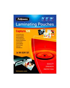 Laminointitasku Fellowes 83x113mm 125mic/100