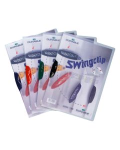 Puristuskansio Durable Swingclip A4 valkoinen