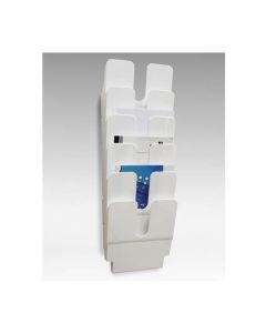 Seinäteline Durable Flexiplus A4 pysty 6kpl/pkt