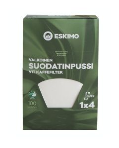 Fredman suodatinpussi 1x4 valkoinen 10pkt/ltk