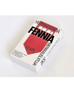 MERKKAUSLIITU FENNIA VALKOINEN 12kpl/ras