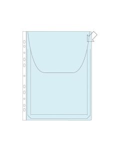 Paljetasku läpällä A4+ PVC 0