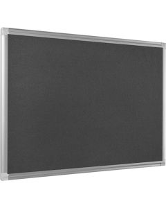 Ilmoitustaulu Maya 120x90cm harmaa kangaspinta