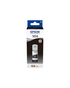 EPSON mustesuihku T104 pullo