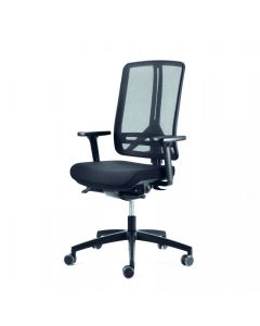 RIM Flexi 2 MUVE työtuoli musta verhoilu