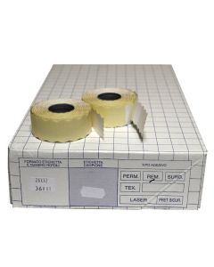 Hinnoitteluetiketti 26x12 valk. irtoava liima