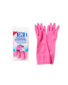 Siivouskäsineet pitkävartiset M SINI
