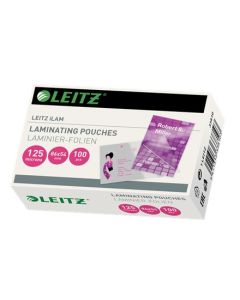 Laminointitasku 54x86mm 125mic LEITZ 100kpl/ltk
