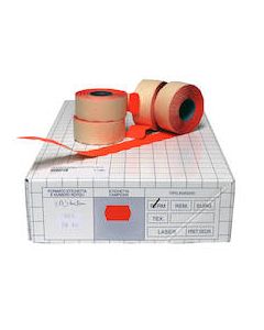 Hinnoitteluetiketti 26x16 pun. irtoava liima