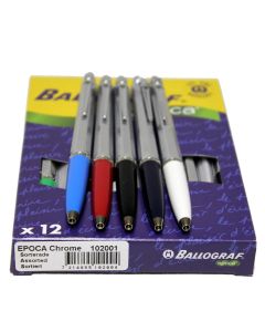 Kuulakynä BALLOGRAF EpocaChrome 12kpl/pkt