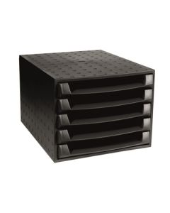 Laatikosto Box 5-os Ecoblack musta