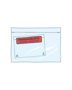 LÄHETYSLISTATASKU C6 PAINATUKSELLA/1000kpl/ltk