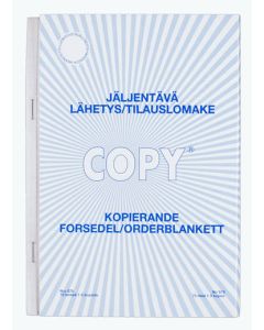 Lähetys/tilauslomake