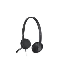 LOGITECH USB Headset H340 - Kuuloke - korvan pääll