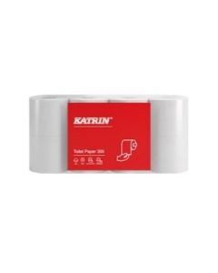 WC-paperi Katrin 300 valkoinen, 40rll/säkki