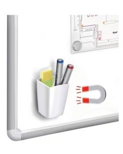 Valkotaulun kynäteline Cep valkoinen
