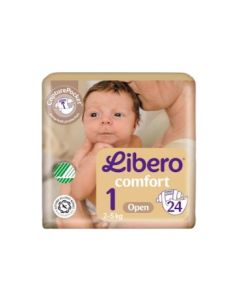 LIBERO Comfort Teippivaippa 1, 24 kpl 2-5kg