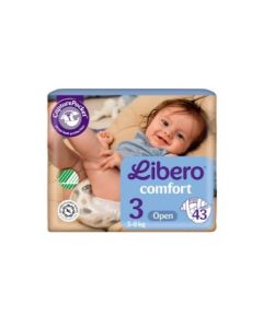 LIBERO Comfort Teippivaippa 3, 43 kpl 5-8kg