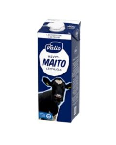 Valio kevytmaito 1l Laktoositon UHT