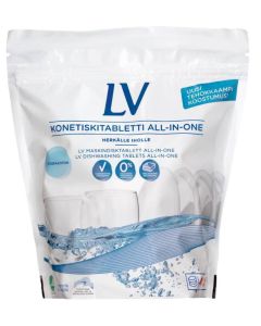 Konetiskitabletti LV All-In-One 40kp/pkt