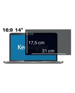 Tietoturvasuoja KENSINGTON 14" Kuvasuhde 16:9