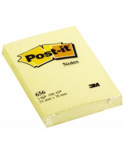 POST IT 656 Viestilappu kelt. 51x76mm 12nid/pkt