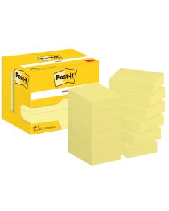 POST IT 653E Viestilappu kelt. 38x51mm 12nid/pkt