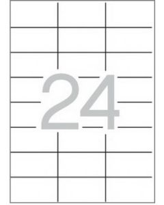 Tulostustarra 70x36 MULTI 24-jak