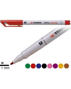 STABILO OHPEN 853/46M MUSTA VESIL. 10pkt/pkt