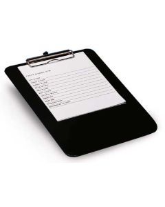 WEDO CLIP-BOARD A4 MUSTA ILMAN KANTTA
