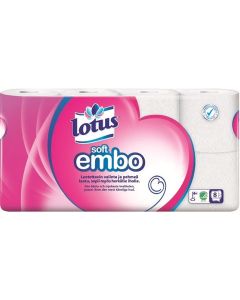 Lotus Soft Embo wc-paperi 5 x 8rll/säkki