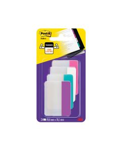 POST IT INDEX 38x51mm teippimer. värilaj. 6pkt/ltk
