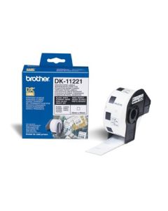 BROTHER DK-11221 neliö 23 x 23mm 1000kpl/rll
