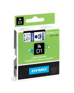 DYMO Tape D1 12mm x 7m blue/white