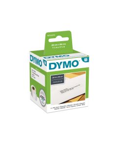DYMO LW Osoitetarra 28x89 permanent 2rll/pkt