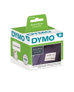 DYMO LW Lähetys/nimitarra 54x101 permanent