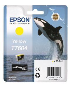 Epson T7604 Yellow Ink