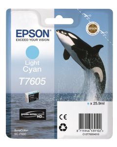 Epson T7605 Light Cyan Ink