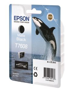 Epson T7608 Matte Black Ink