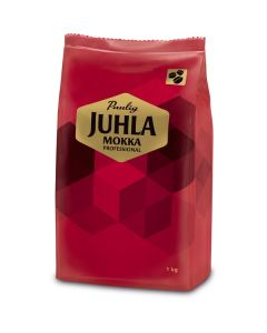 Paulig Juhla Mokka Profes. kahvipapu 4x1kg/ltk