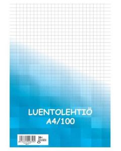 Luentolehtiö A4/100 7x7mm