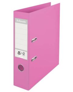 Mappi ESSELTE 75mm/A4 No1 PP Solea pinkki