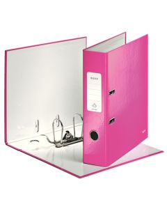 Mappi LEITZ Wow 80mm/A4 180 pinkki