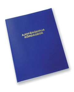 Ajopäiväkirja A5/187 sininen, pysty