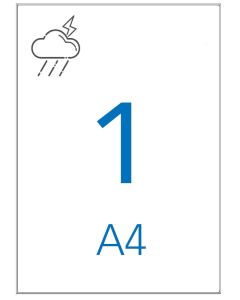 Tulostustarra 210x297 APLI 1-jak
