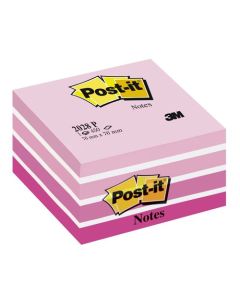 POST IT Viestilappukuutio 76x76mm pinkkipastelli